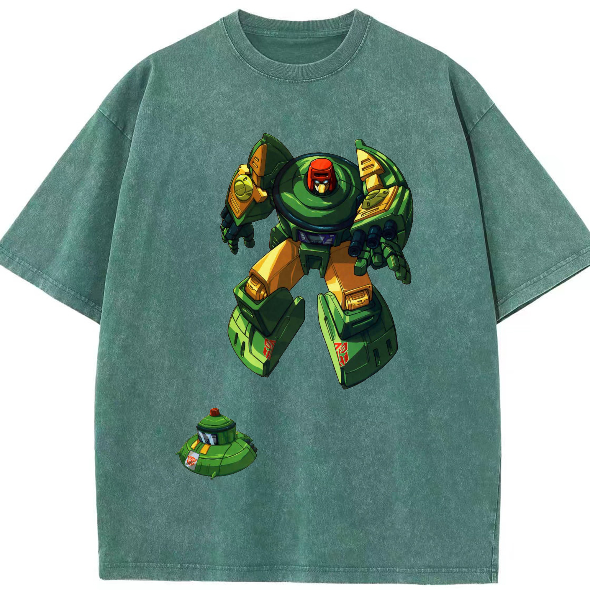 （画像用）  綿100% ヴィンテージ風 半袖Tシャツ（フロントプリント）